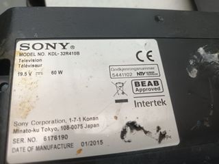 SONY KDL-32R410, kit tiras de led, (ref-19)