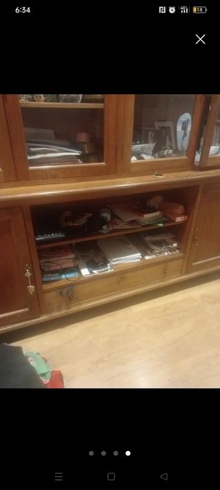 Armario antiguo madera de castaño,