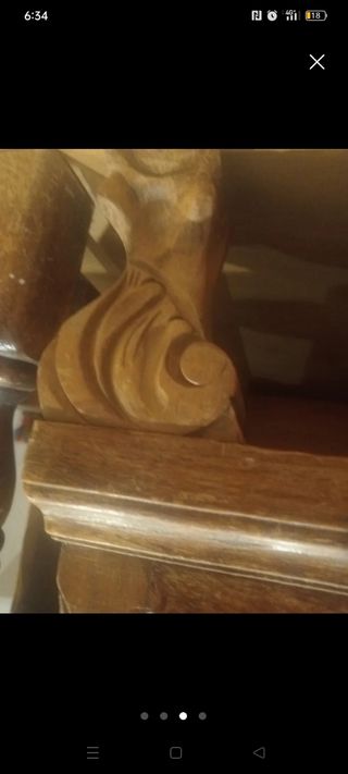 Armario antiguo madera de castaño,