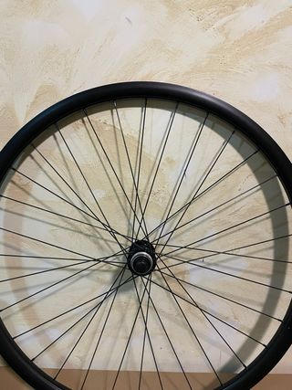 Ruedas bici carretera aluminio Black Jack