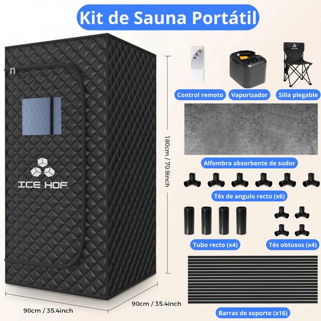 Sauna a vapore portatile Ice Hof®