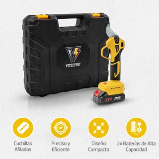 Vitecpro® Tijeras De Podar Eléctricas