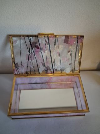 Scatola Portagioie Vetro di Murano e ottone