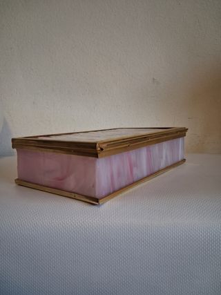 Scatola Portagioie Vetro di Murano e ottone