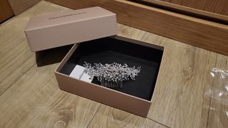 Tocado novia Pronovias