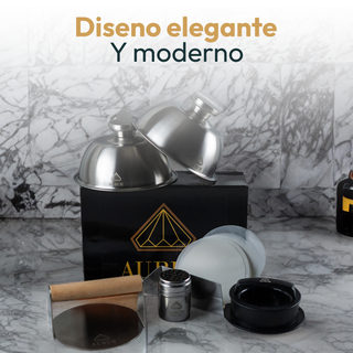 Aurum® Kit Hamburguesas Deluxe Con Prensa