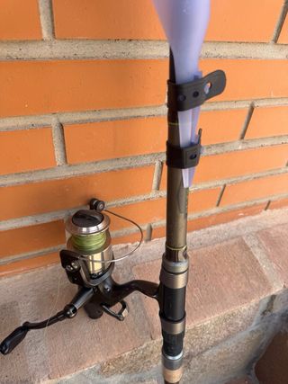 Caña pesca telescópica