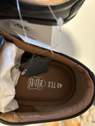 Zapatos Piel - Talla 42