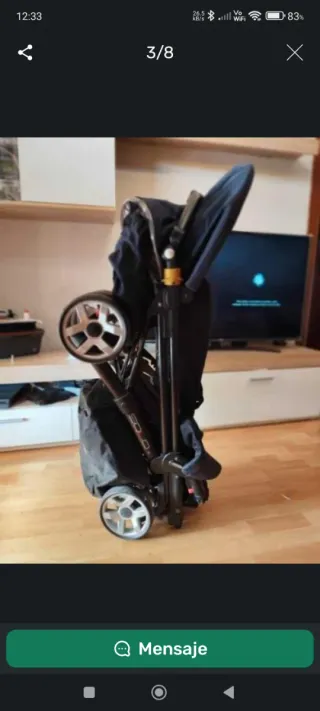 Silla paseo bebé - Cómoda y ligera con Capota