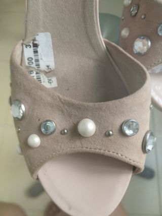 Sandalias Pitillos beige