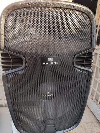 Altavoz Malone 15" Autoamplificado Potencia 500w
