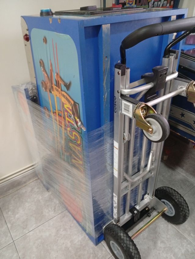 Máquina de Pinball New Canasta. Funcionando.