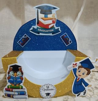 Caja graduación niño