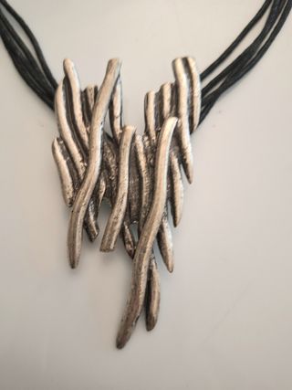 Collana etnica argento