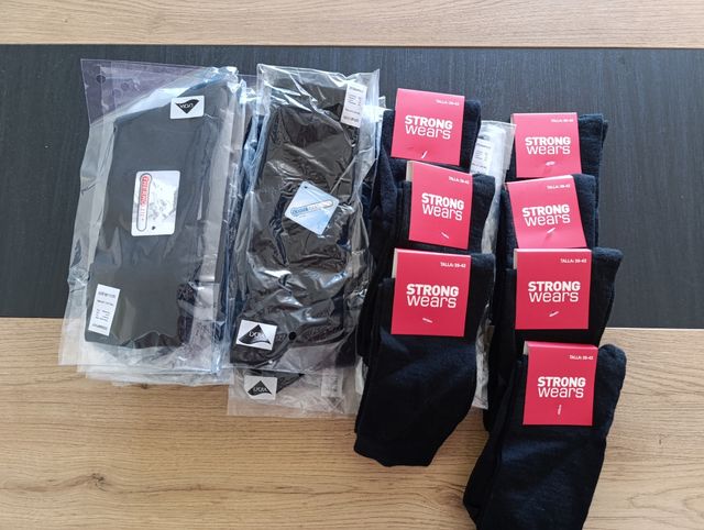 Calcetines StrongWears negros - Talla 38-42