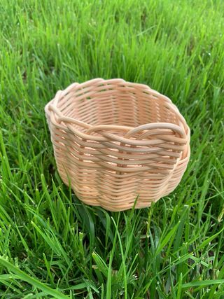 Cestino in midollino diametro 12cm