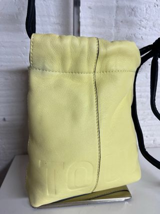 Bolso TOUS piel amarillo bandolera