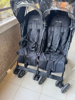 Carrito gemelar Mclaren