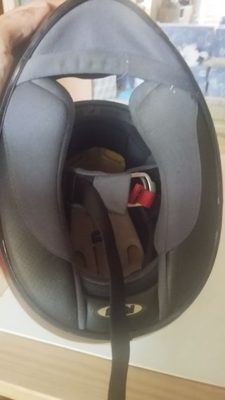 Casco moto HJC FG-15 negro mate talla XS