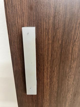 Mueble baño marrón