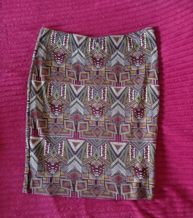 Falda Trucco multicolor talla 42