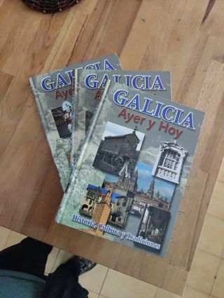Galicia Ayer y Hoy (3 libros)