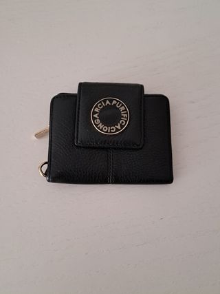Cartera negra Garcia Purificación