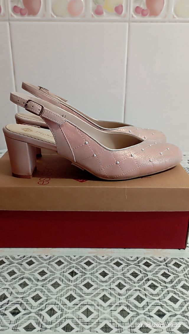 Zapatos Pie Santo Rosa N41