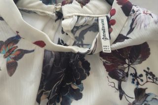 Blusa Stradivarius Mujer Estampada Flores