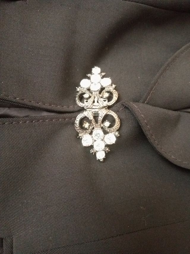 Traje Anne Klein negro - evento