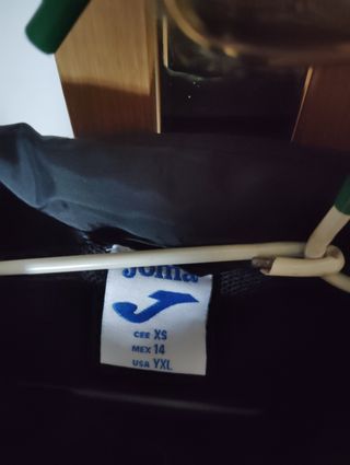 Cortavientos Joma XS - Negro