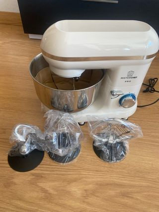 Amasadora MisterChef Pro 1400W Crema