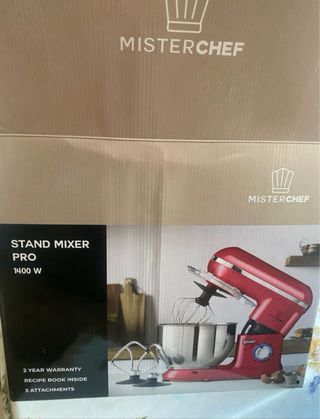 Amasadora MisterChef Pro 1400W Crema