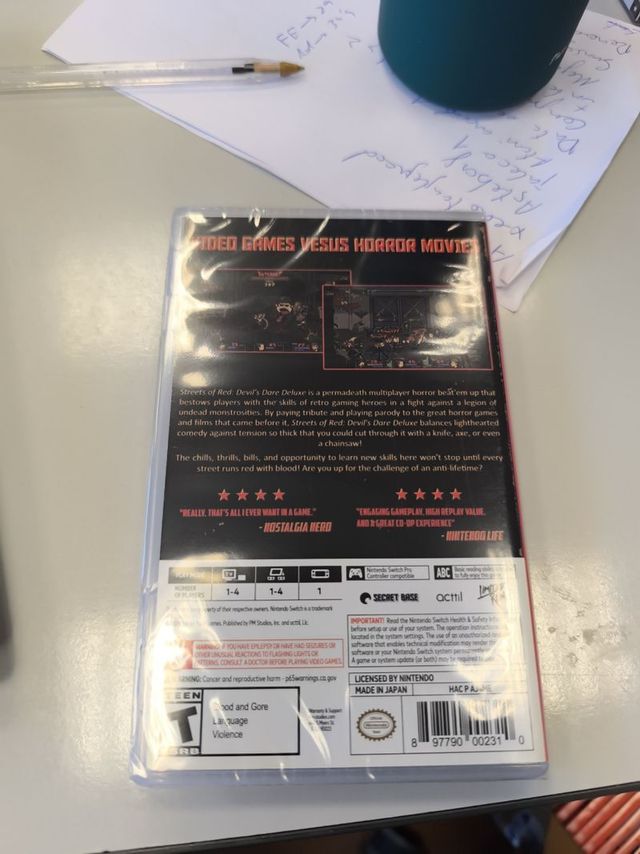 Streets of Red: Devils Dare - Nintendo Switch