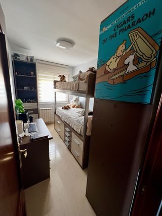 Litera juvenil + escritorio + armario + cajonera