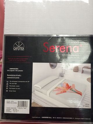 JUEGO SÁBANAS/CUBRECAMA 135.Envío Gratis