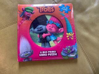 Libro puzzle Trolls - 5 puzzle