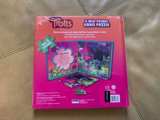 Libro puzzle Trolls - 5 puzzle
