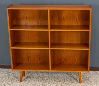 Estantería danesa vintage mid-century