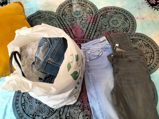 Lote pantalones vaqueros