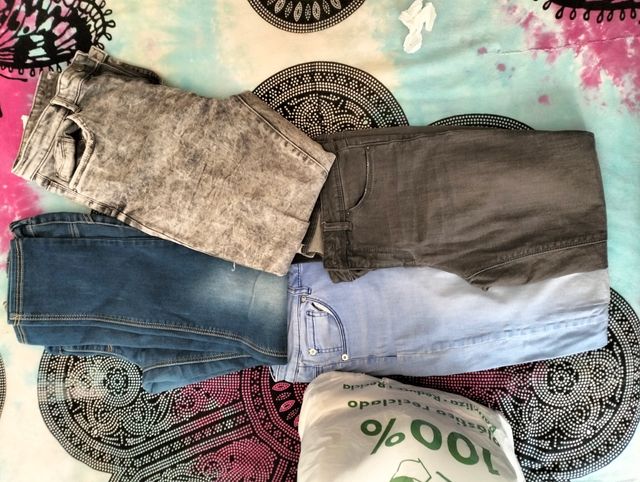 Lote pantalones vaqueros