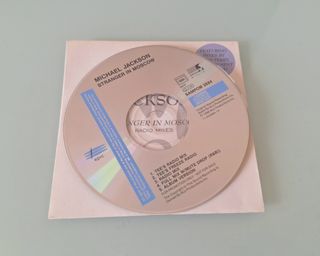 CD Single Michael Jackson - Stranger In Moscow