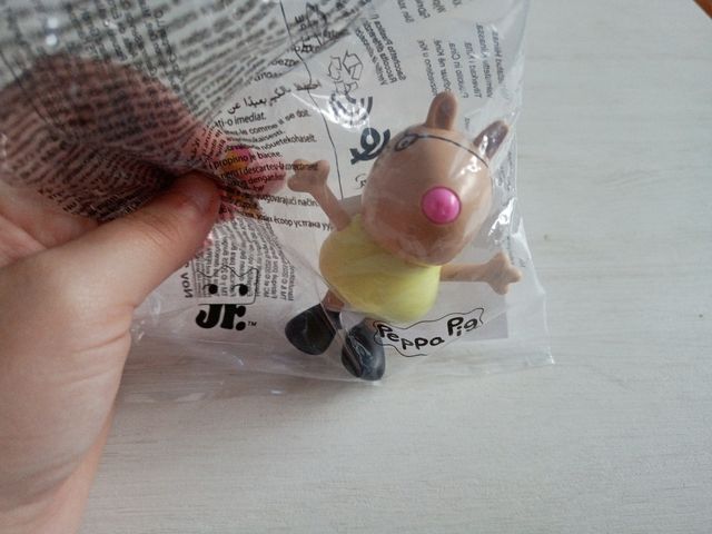 4 Muñecos Peppa Pig Colección Burger king