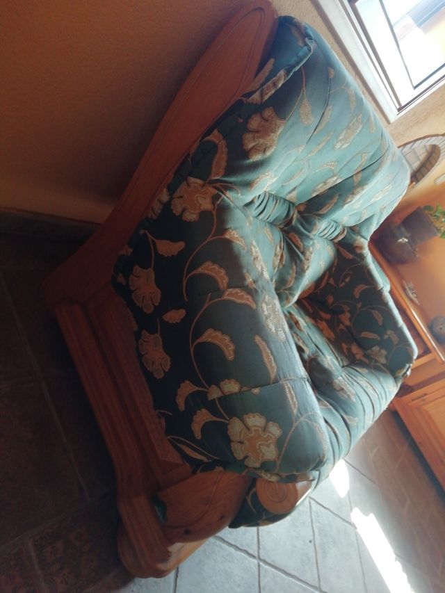 Sofá 2 y 3 plazas estilo rústico 