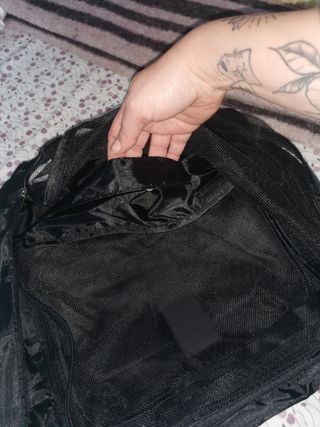 3 BOLSAS SEPARADOR VIAJE COLOR NEGRO