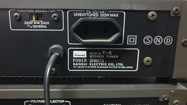 Amplificador y sintonizador Sansui como nuevos