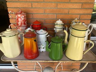 Caffettiere vintage smaltate