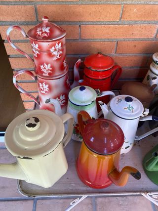 Caffettiere vintage smaltate