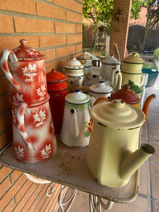 Caffettiere vintage smaltate