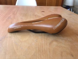 Sillín bici Liberty marrón